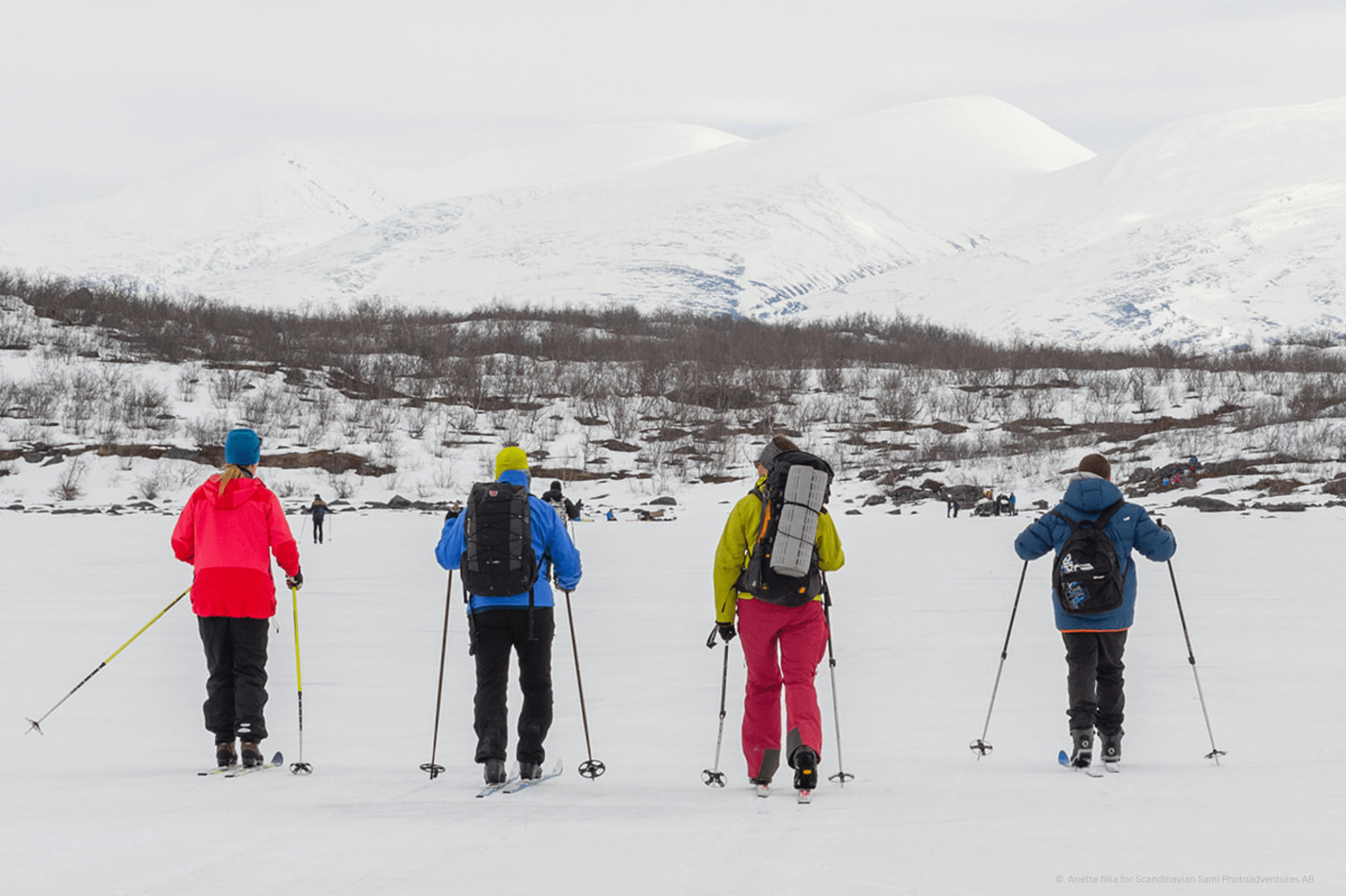 Anette Niia via Scandinavian Sami Photoadventures AB Nordic Ski Tour Kiruna
