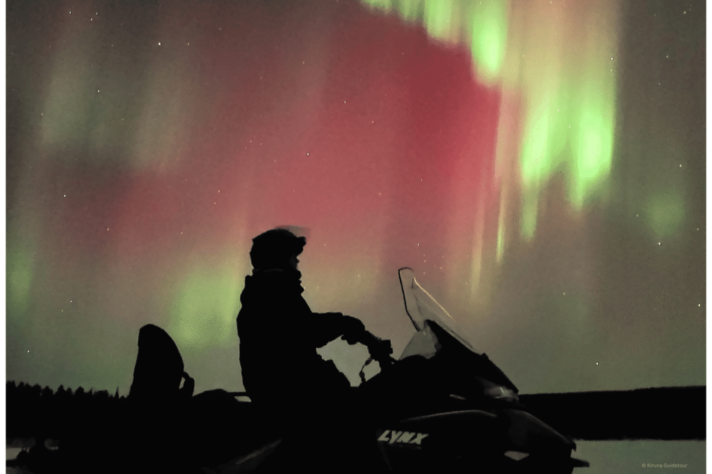Kiruna Guidetour - Snowmobile Aurora Dinner Tour - Expedition with dinner