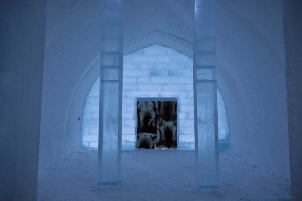 Ylva Sarri for Scandinavian Sami Photoadventures AB Tour to Icehotel and Jukkasjärvi Swedish Lapland