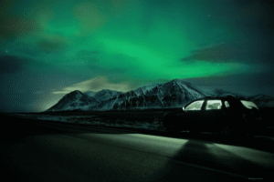 Explore Arctic - Northern Lights Car Chase Kiruna